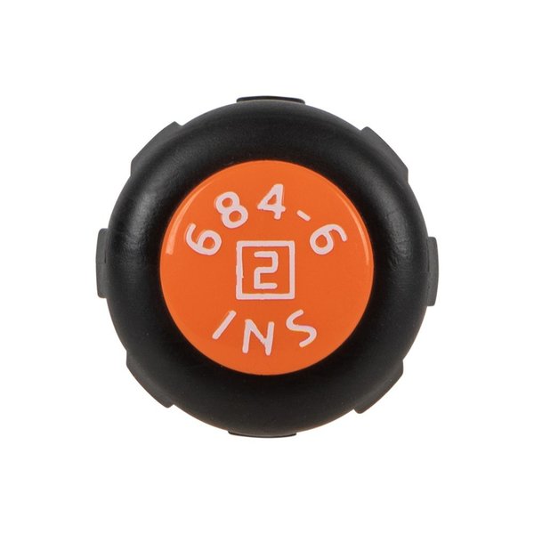 Insulated Screwdriver, #2 Square Tip, 6-Inch Round Shank