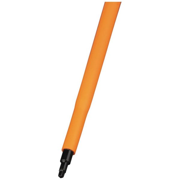 Insulated Screwdriver, #1 Square Tip, 6-Inch Shank