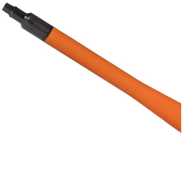 Slim-Tip 1000V Insulated Screwdriver, #1 Square, 4-Inch Round Shank