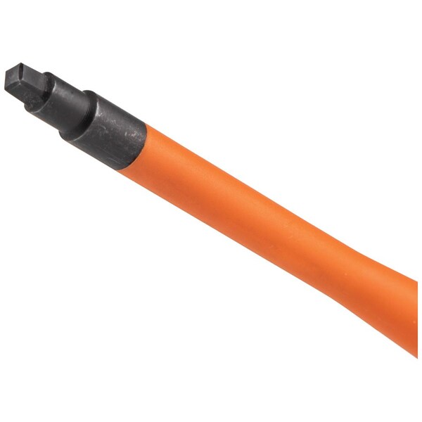 Slim-Tip 1000V Insulated Screwdriver, #2 Square, 6-Inch Round Shank