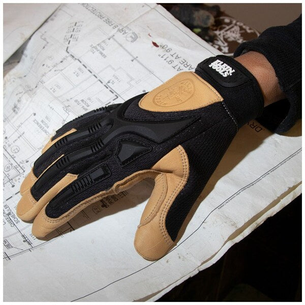 Leather Work Gloves, X-Large, Pair