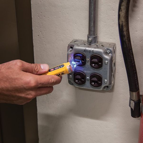 Dual Range NCVT and GFCI Receptacle Tester Electrical Test Kit