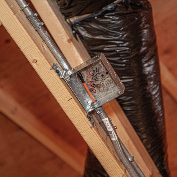 Multi-Groove Fiberglass Fish Tape with Nylon Tip, 50-Foot