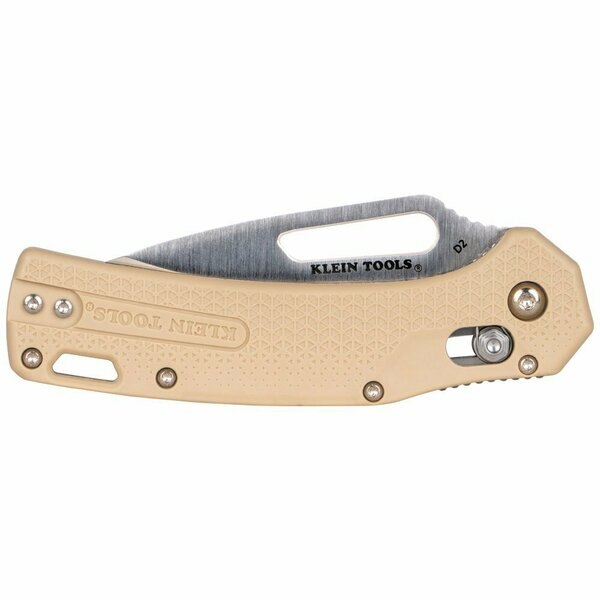 KTO Resurgence Knife, Drop Point Blade, Sand Handle