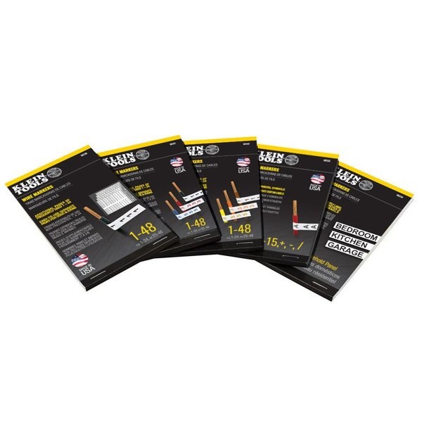 Wire Markers, Household Electric Panel w/Directory