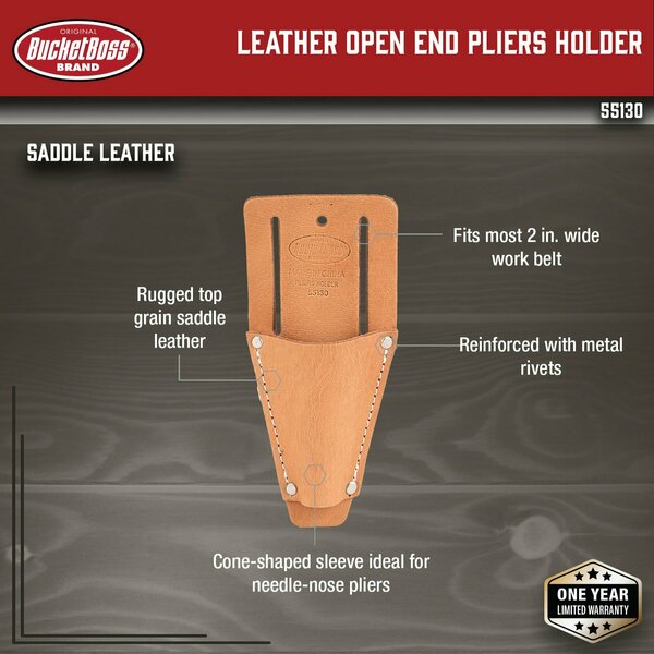 Leather Open end Pliers Holder