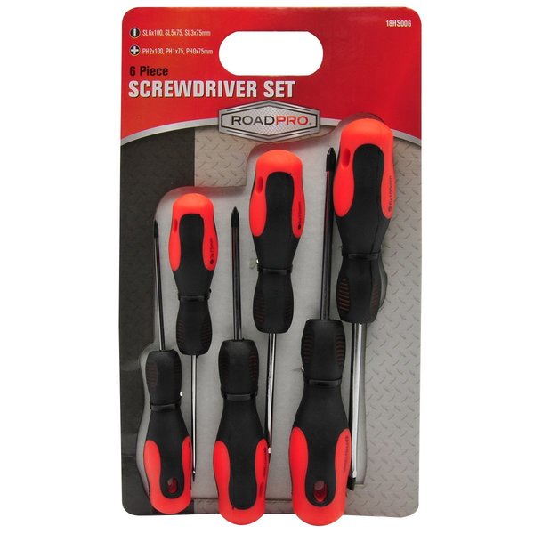 Screwdriver Set, 6-Piece