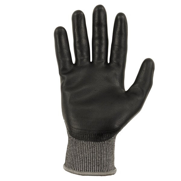 ANSI A7 Nitrile Coated CR Gloves, Gray, Size XL