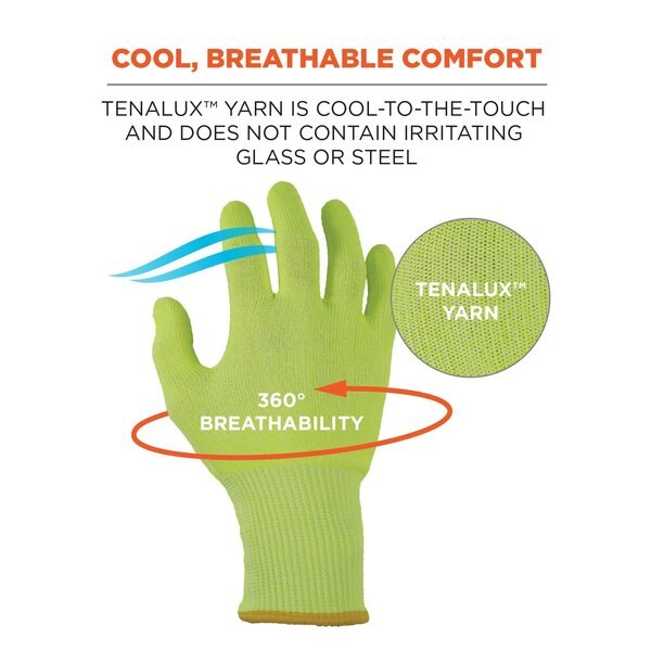 S Lime Cut Resistant Food Grade Gloves PR