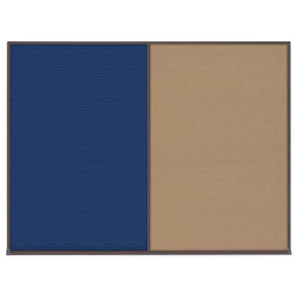 Triple Door Radius Corkboard, 72