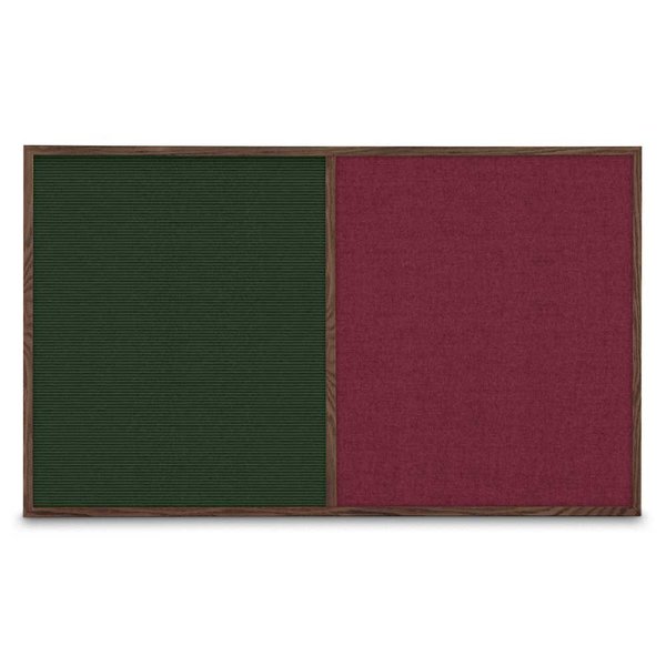 Sliding Door Indoor Enclosed Corkboard, 3