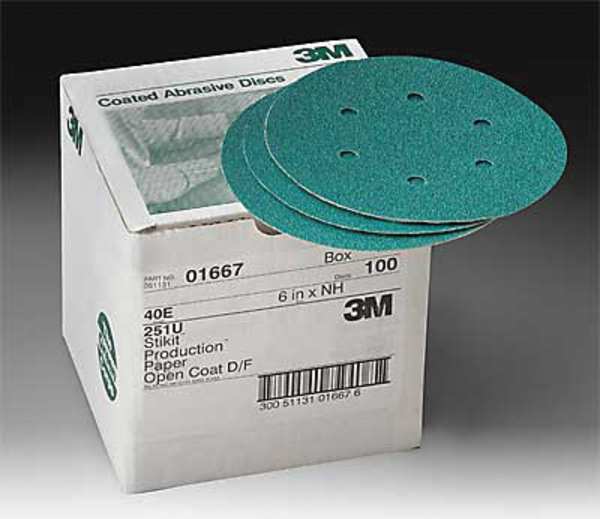 Dust Free Disc, 6x NH, 40, Dia 6In, PK500