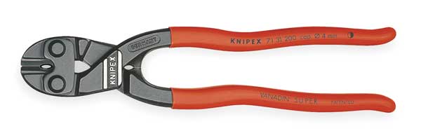 Mini Bolt Cutter, Steel, 8 In. L