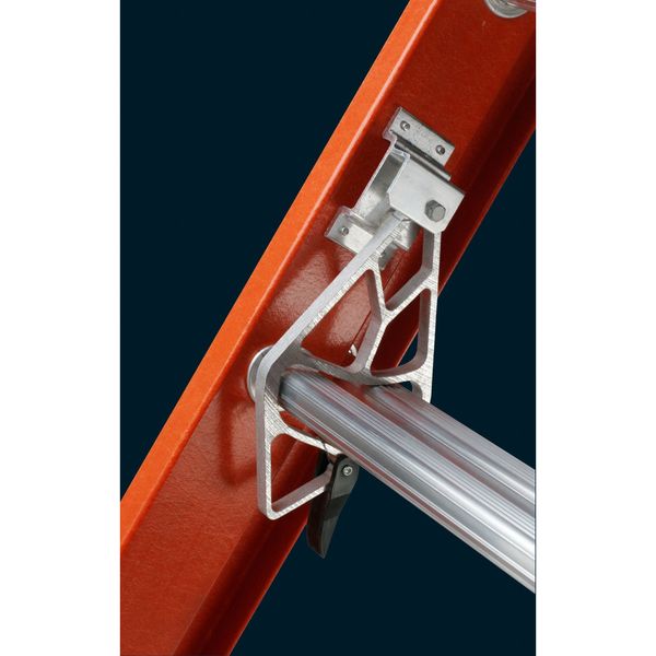 Straight Ladder, Fiberglass, 300 lb Load Capacity
