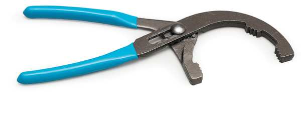 Oil Filter Plier, Adj, 4 Position, 9 In L