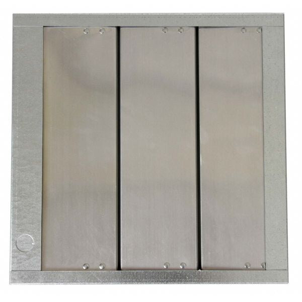 Backdraft Damper, Vert/Horiz Mtg, 27 3/4Sq