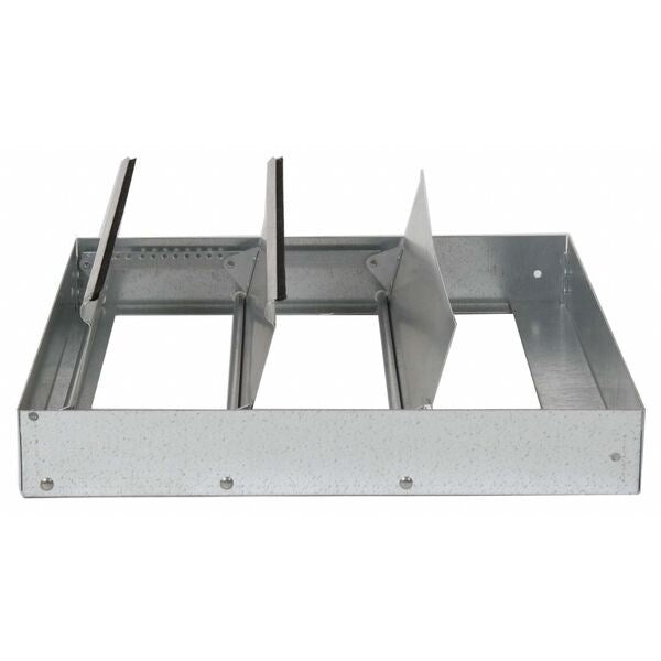Backdraft Damper, Vert/Horiz Mtg, 27 3/4Sq