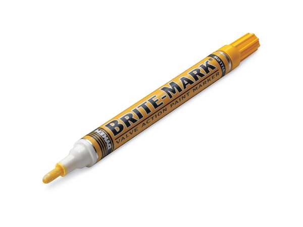 Permanent Permanent Paint Marker/Valve Action, Fine Tip, Green Color Family, Paint