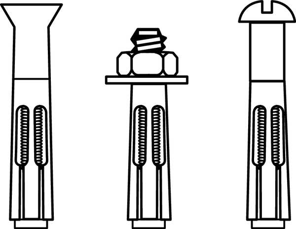 Dynabolt Sleeve Anchor, 1/2