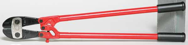 Bolt Cutters, Steel, 30 in, Center Cut