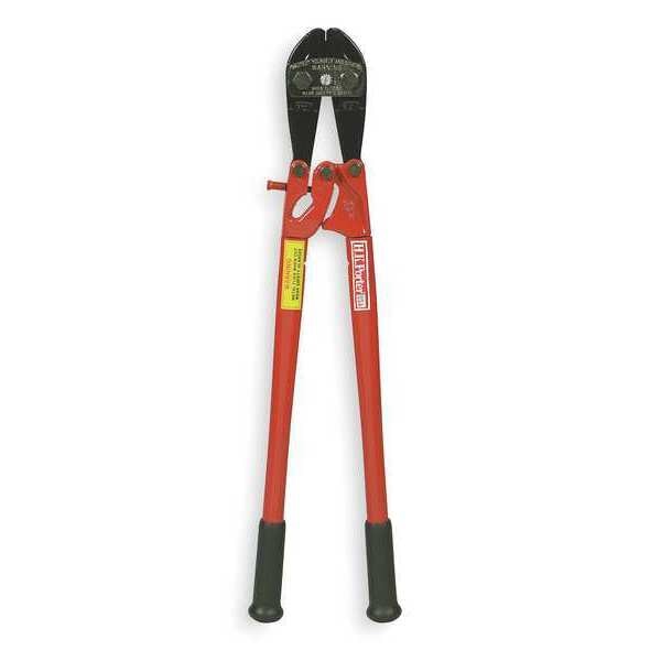 Bolt Cutters, Steel, 30 in, Center Cut