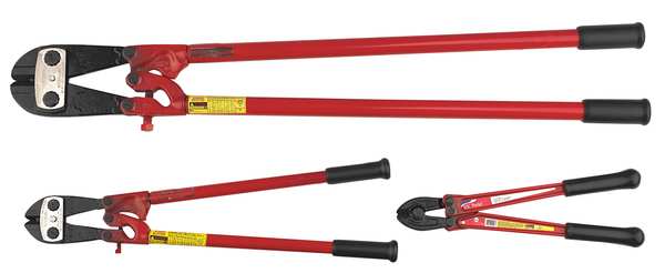 Bolt Cutters, Steel, 30 in, Center Cut