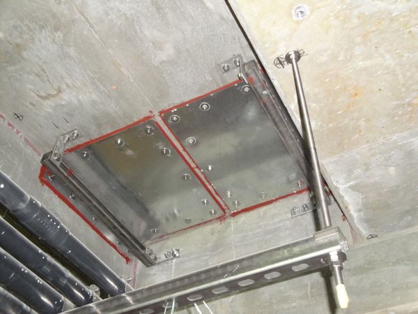 Fire Barrier Composite Sheet, 41 x 36 In.