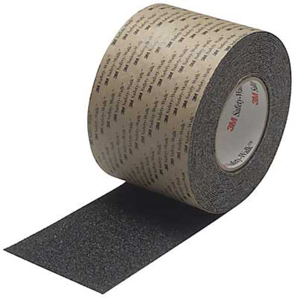 Anti-Slip Tread, Black, 6 in x 2 ft., PK25