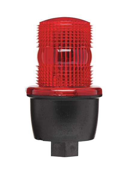 Low Profile Warning Light, LED, Amber, 24V