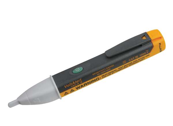 Voltage Detector, 90 to 1000V AC, 5 in Length, Audible, Visual Indication