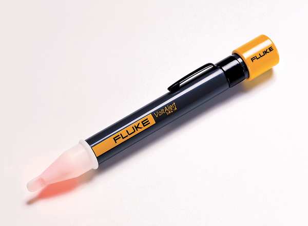 Voltage Detector, 90 to 1000V AC, 5 in Length, Audible, Visual Indication