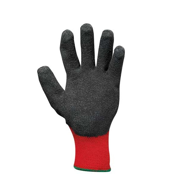 Cut Resistant Coated Gloves, A7 Cut Level, Natural Rubber Latex, L, 1 PR