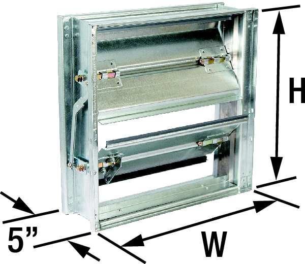 Volume Control Damper, 23-3/4
