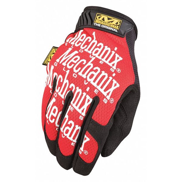 Mechanics Gloves, 2XL, Red, Seamless, Form Fitting Trek Dry(R)
