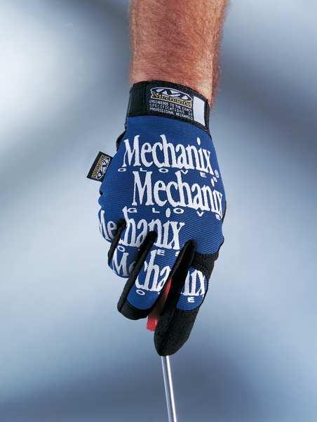 Mechanics Gloves, S, Blue, Seamless, Form Fitting Trek Dry(R)