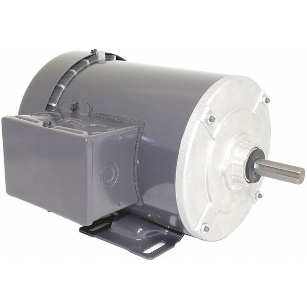 3-Phase General Purpose Motor, 1/3 HP, 56 Frame, 208-230/460V AC Voltage, 1,140 Nameplate RPM