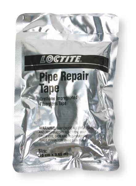 Pipe Repair Kit, Tape, 4 Inx12 Ft Roll, Ylw
