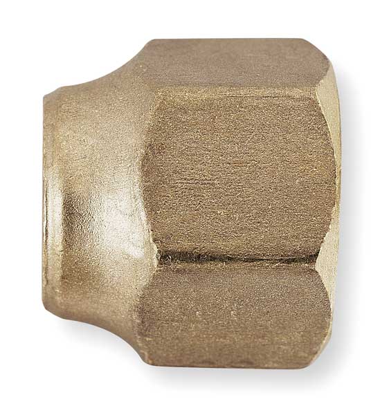 Short Nut, 45deg, Brass, Tube, 1/2 In., PK10