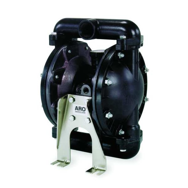 Double Diaphragm Pump, Aluminum, Air Operated, PTFE, 35 GPM