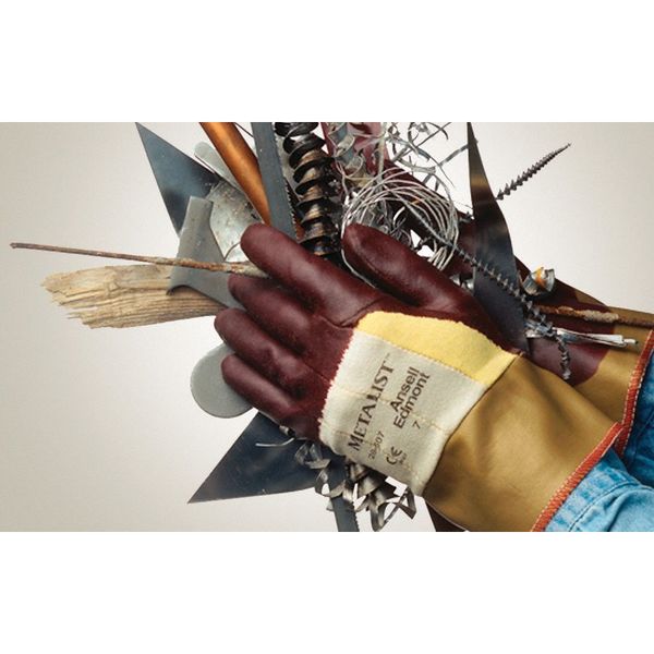 Cut Resistant Coated Gloves, A2 Cut Level, Foam Nitrile, M, 1 PR