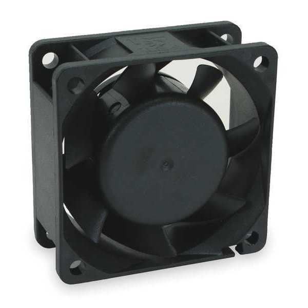 Axial Fan, Square, 115V AC, 1 Phase, 18 cfm, 2 3/8 in W.