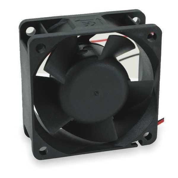Axial Fan, Square, 12V DC, - Phase, 31.5 cfm, 2 3/8 in W.