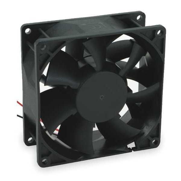 Axial Fan, Square, 24V DC, - Phase, 120.2 cfm, 3 5/8 in W.