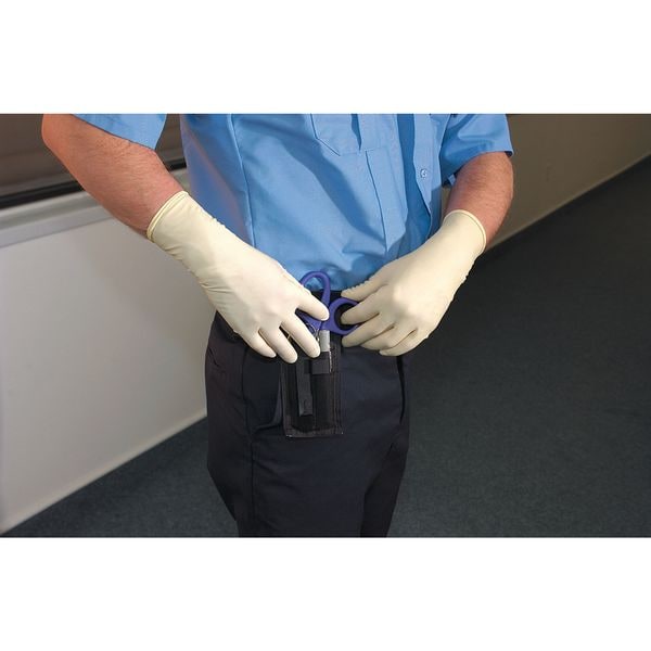 Exam Gloves, Natural Rubber Latex, Powder Free, Natural, XL, 50 PK