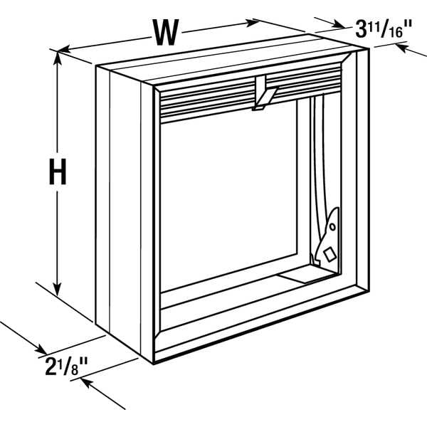 Square Fire Damper, 9-3/4 In. W