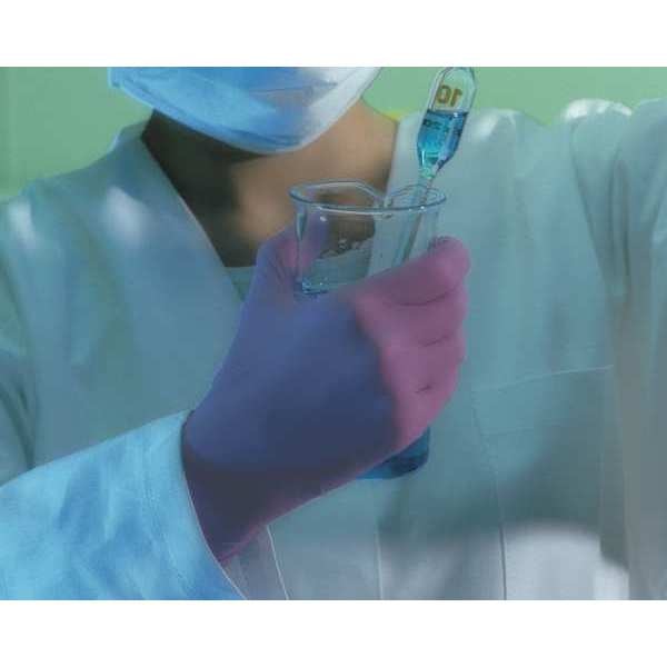 Clean Process Gloves, M, 6 mil, PK100