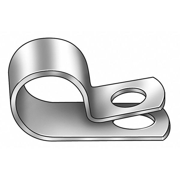 1-1/4 In Dia. Medium Duty Clamp 0.281 Hole
