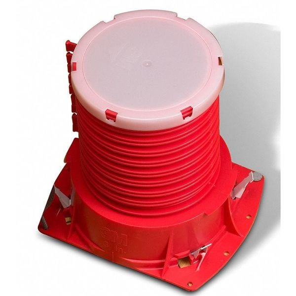 Pipe Cast-In, 3 In., For Plastic Pipe