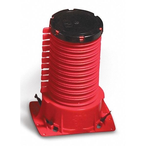 Pipe Cast-In Device, 2 In., For Metal Pipe