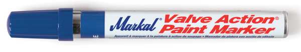 Permanent Valve Action Paint Marker, Medium Tip, Pink Color Family, Paint